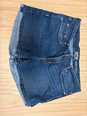 Levi's Dark Blue Denim Jean Shorts